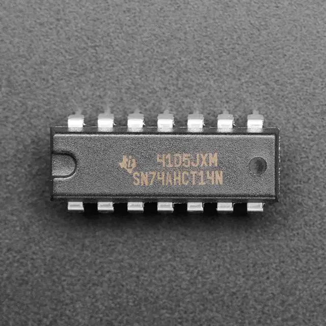 Alt view image 3 of 3 - Adafruit 74AHCT14 - Logic Level Inverter / Level Shifter