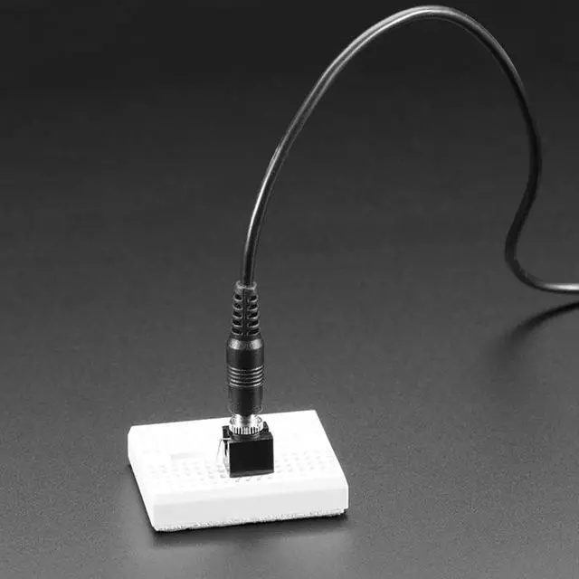 Alt view image 3 of 3 - Adafruit Vertical Breadboard-Friendly 3.5mm Mono Headphone Jack