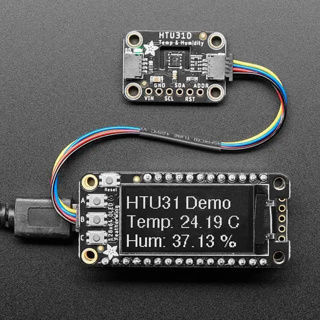 Alt view image 5 of 5 - Adafruit HTU31 Temperature & Humidity Sensor Breakout Board