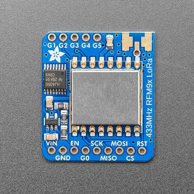 Alt view image 4 of 4 - Adafruit RFM96W LoRa Radio Transceiver Breakout - 433 MHz