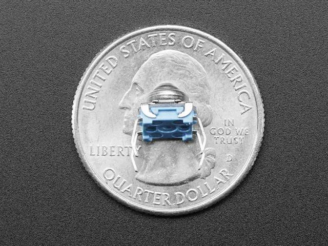 Alt view image 4 of 5 - Adafruit Metal Ball Tactile Button - 6mm (10 Pack)