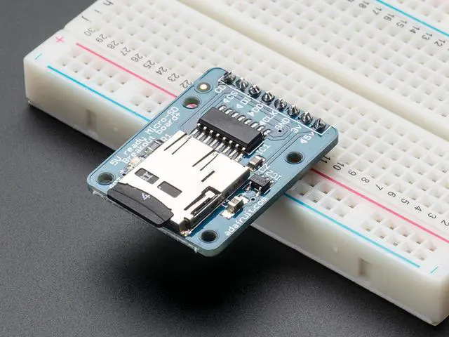 Alt view image 4 of 4 - Adafruit MicroSD Card Breakout Board+