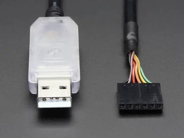 Alt view image 2 of 4 - Adafruit FTDI Serial TTL-232 USB Cable