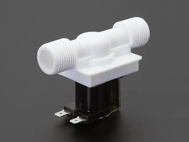 Main image of Adafruit 12V Plastic Water Solenoid Valve
