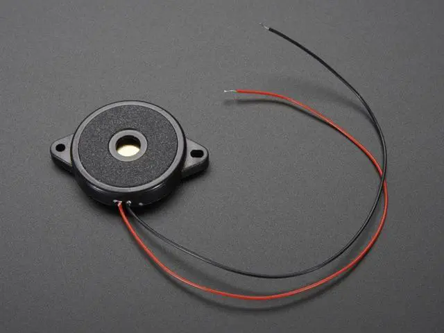 Main image of Adafruit Large Enclosed Piezo Element w/ wires