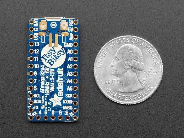Alt view image 3 of 3 - Adafruit ItsyBitsy 32u4-5V 16MHz