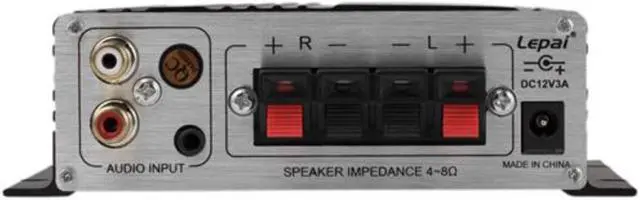 Alt view image 4 of 7 - lepai lp2020ti digital hifi audio mini class d stereo amplifier with power supply