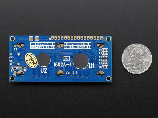 Alt view image 3 of 3 - Adafruit Standard LCD 16x2 + Extras