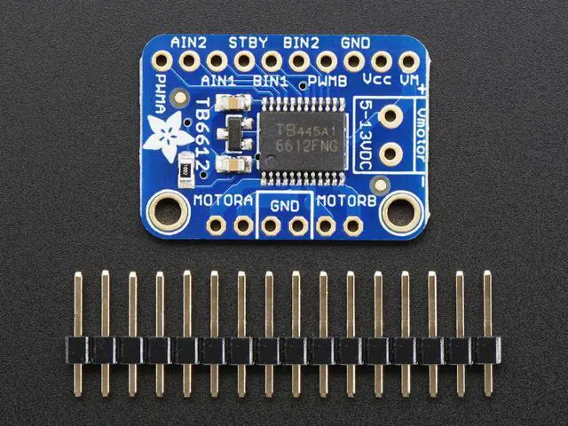 Alt view image 2 of 3 - Adafruit TB6612 1.2A DC/Stepper Motor Driver Breakout Board