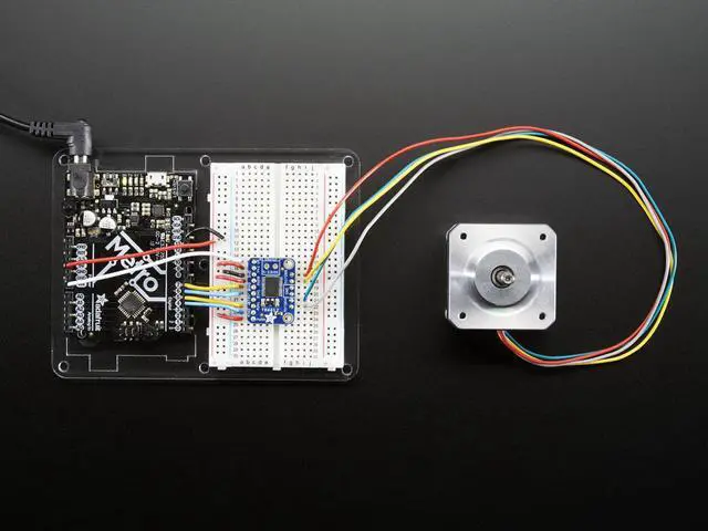 Alt view image 3 of 3 - Adafruit TB6612 1.2A DC/Stepper Motor Driver Breakout Board