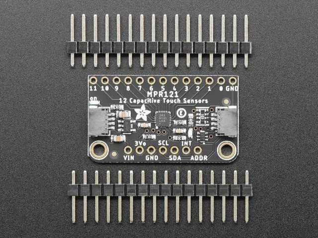 Alt view image 2 of 4 - Adafruit 12-Key Capacitive Touch Sensor Breakout - MPR121