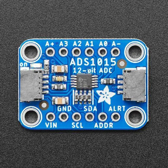 Alt view image 3 of 5 - Adafruit ADS1015 12-Bit ADC - 4 Channel with Programmable Gain Amplifier