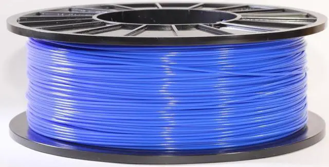 Main image of 3DMakerWorld Plastic Filament - PLA (4043D) 1.75mm Blue 1Kg Spool, Made in the USA