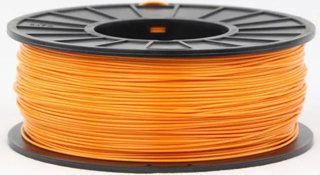 Main image of 3DMakerWorld Plastic Filament - ABS (PA-747) 1.75mm Orange 1Kg Spool, Made in the USA