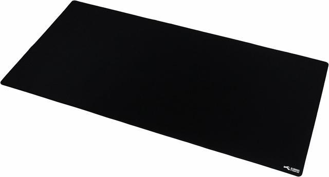 Glorious 3XL Extended Gaming Mouse Mat / Pad - XXXL Large, Wide (Long)  Black Mousepad, Stitched Edges | 48