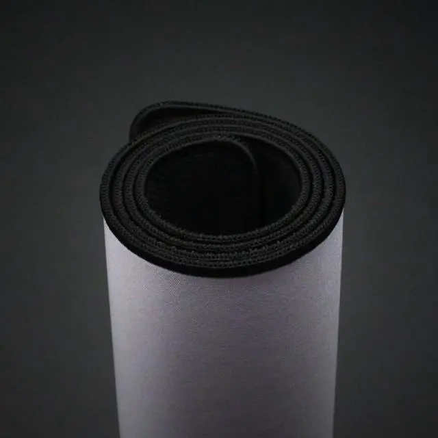 Alt view image 3 of 6 - Glorious White XXL Extended Gaming Mouse Mat / Pad - Large, Wide (Long) Black Mousepad, Stitched Edges | 36"x18"x0.12" (GW-XXL)