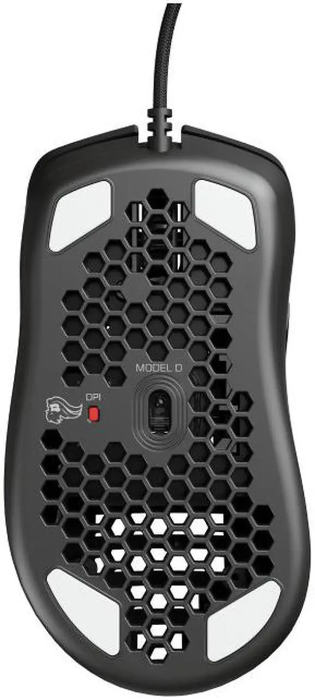 Alt view image 4 of 6 - Glorious Model D Matte Black Wired Gaming Mouse