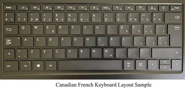 Alt view image 5 of 5 - Microsoft Surface Laptop 3 13 i7/16/512 Platinum Fabric Canadian French Keyboard
