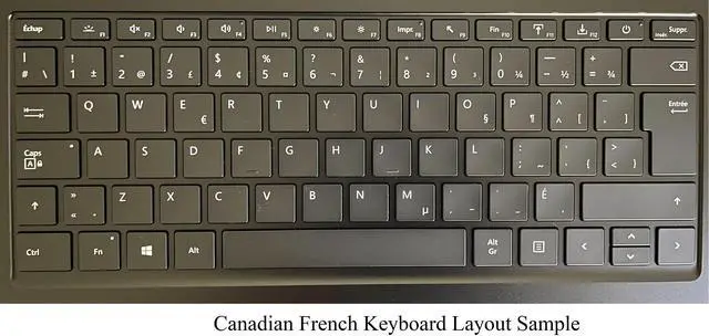 Alt view image 5 of 5 - Microsoft Surface Laptop 3 13 i5/16/256 Black Canadian French Keyboard