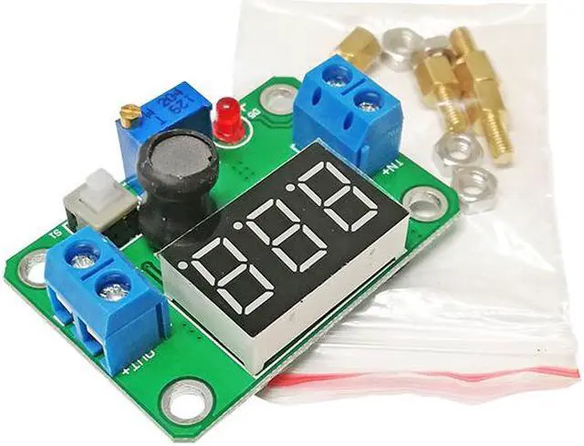 Main image of DC-DC 4.5-24V synchronous rectification power module /w Voltmeter Red Display