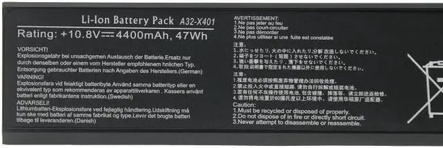 Main image of 42Wh A32-X401 battery for Asus A32-X401 A31-X401 A41-X401 A42-X401