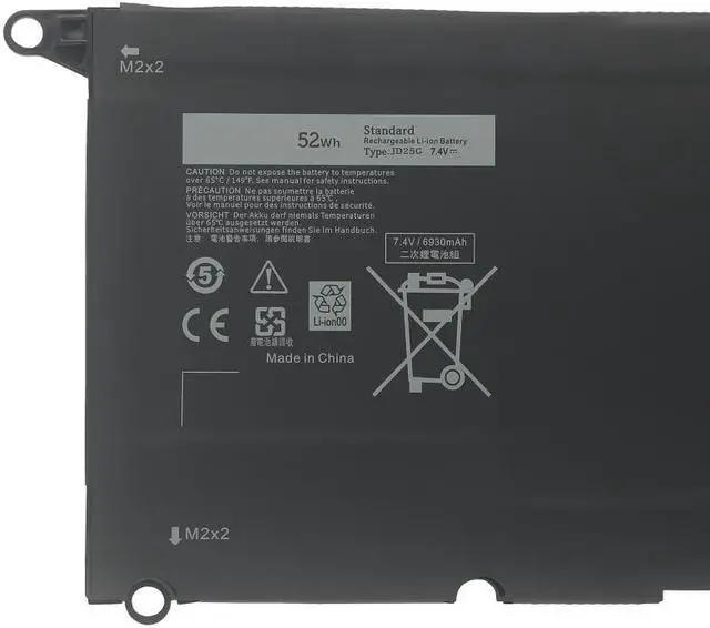 Main image of 52Wh JD25G battery for dell XPS 13" 9343 9350 Series