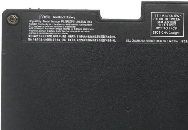 Main image of 46.5Wh CS03XL battery for HP Elitebook 745 755 840 850 G4 G3 ZBook 15u