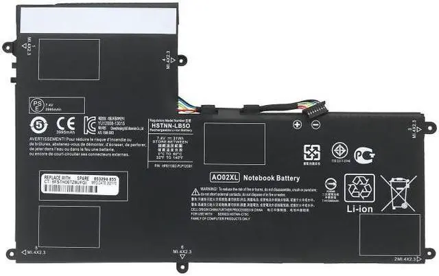 Main image of 31Wh AO02XL battery for HP ElitePad 1000 G2