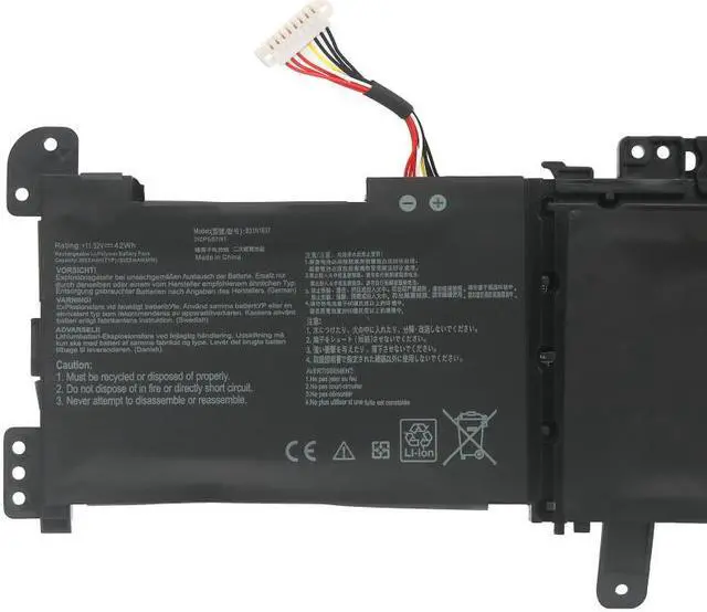Main image of 42Wh  B31N1637 for Asus VivoBook 15 X510UA S510UA S510UF F510UA