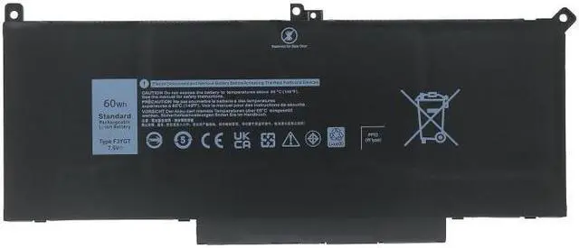 Main image of 60Wh  F3YGT for dell Latitude E7280 E7480 7480 7490 7380 7390