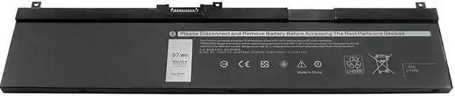Alt view image 3 of 5 - 97WH NYFJH battery for DELL Precision 7330 7530 7540 7730 7740 Series