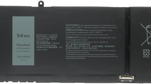 Alt view image 2 of 4 - 41WH G91J0 battery for DELL Latitude 3320 3420 3520 Inspiron 5310 5410 5415 5418