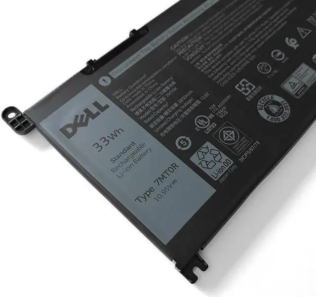 Alt view image 4 of 4 - 33WH 7MTOR battery for DELL Battery Chromebook 3400 5488 5493