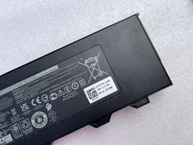Alt view image 2 of 4 - 56WH V23NY NYFJH battery for DELL Latitude 7214 Rugged Extreme