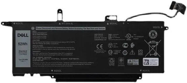 Alt view image 3 of 4 - 52WH NF2MW battery for DELL Latitude 7400 2-in-1 Latitude 9410