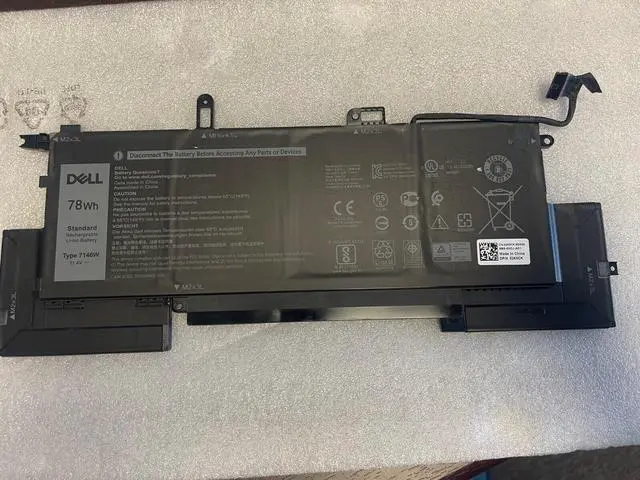 Main image of 78WH 7146W battery for DELL Latitude 7400 2-in-1 Notebook