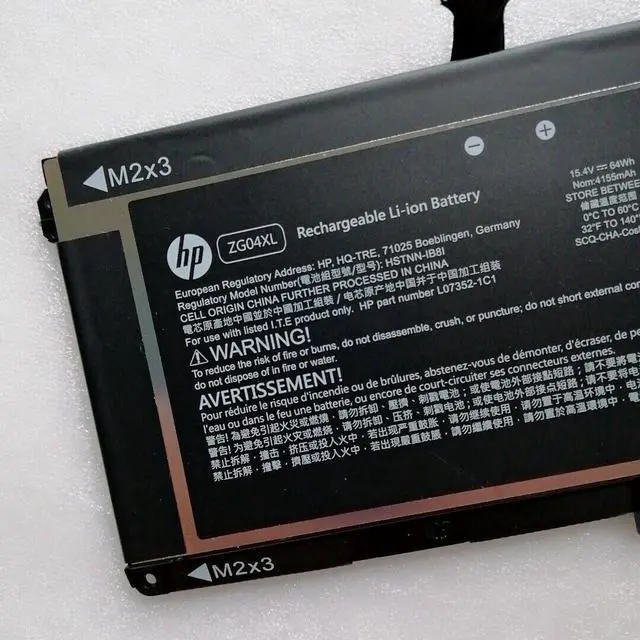 Alt view image 2 of 3 - 64WH ZG04XL battery for HP EliteBook 1050 G1 ZBOOK STUDIO G5