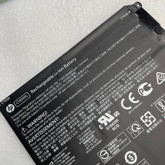Alt view image 2 of 3 - 48WH CH04XL battery for HP Chromebook X2