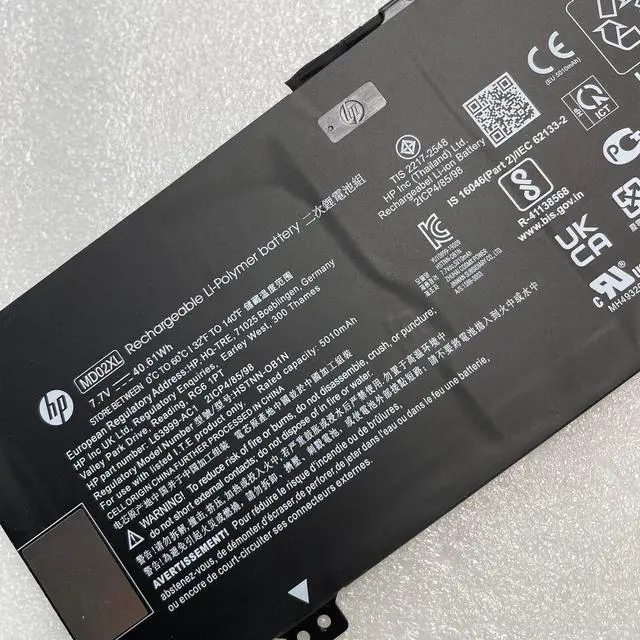 Alt view image 2 of 4 - 40.61WH MD02XL battery for HP Chromebook X360 Series