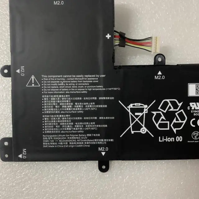 Alt view image 2 of 3 - 35WH 916QA145H battery for HP Microsoft Long Life Battery Replacement