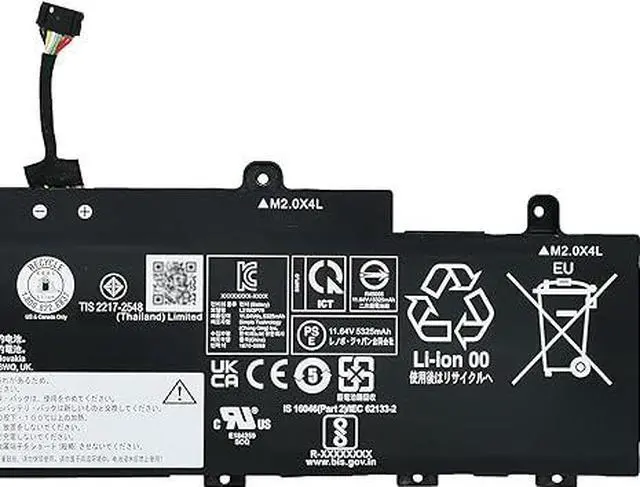 Alt view image 2 of 4 - 63WH L21M3P76 battery for Lenovo ThinkPad C14 Gen 1 Chromebook Series