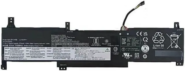 Main image of 42WH L21M3PF1 battery for Lenovo ThinkPad P16 35st generation-