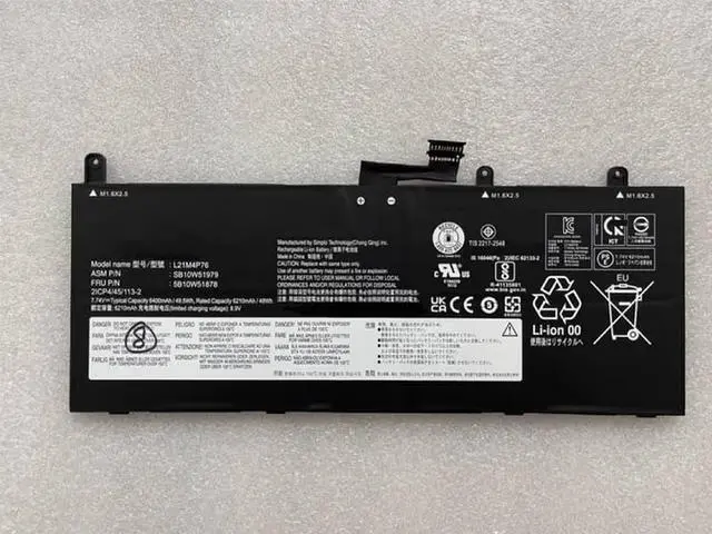 Main image of 49WH L21M4P76 battery for Lenovo ThinkPad Z16 1st Gen 2022
