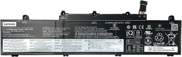Main image of 57WH L20M3PD4 battery for Lenovo ThinkPad E14 E15