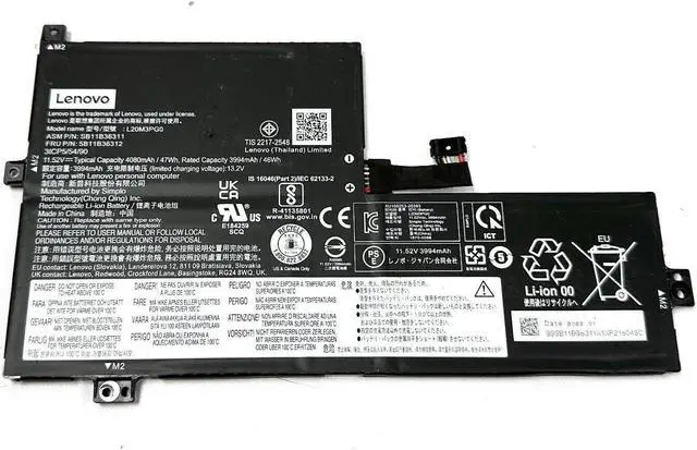 Main image of 47WH L20M3PG0 battery for Lenovo 100w 300w 500w Gen 3 100e 300e 500e