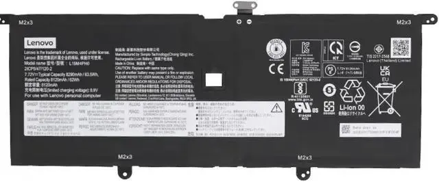 Main image of 63.5WH L19M4PH0 battery for Lenovo Yoga Slim 9-14ITL05 9-14ITL5