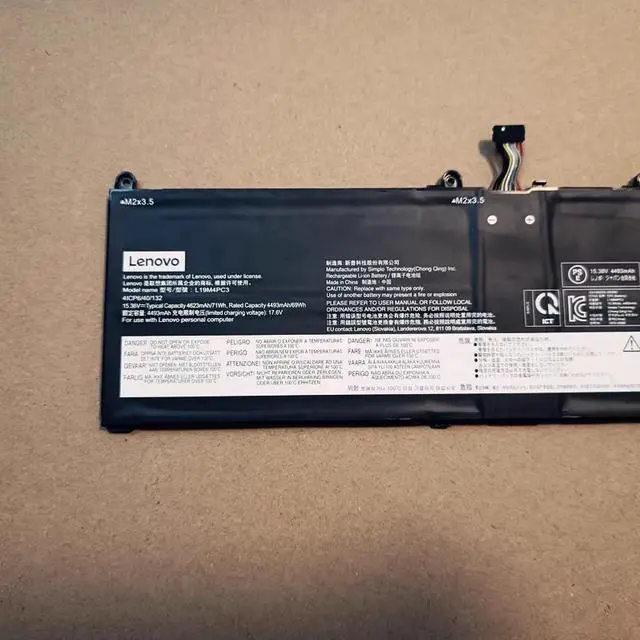 Alt view image 2 of 3 - 71WH L19M4PC3 battery for Lenovo Legion S7 15IMH6 15IMH5