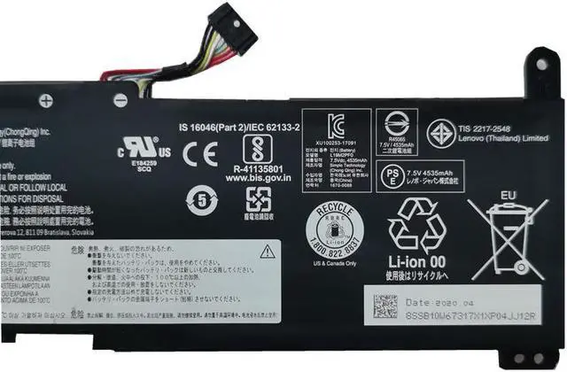 Alt view image 2 of 3 - 34WH L19M3PG1 battery for Lenovo IdeaPad Slim 1-11AST-05