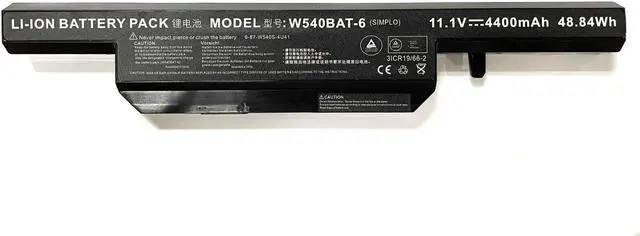 Main image of 48.8WH W540BAT-6 battery for Clevo W540 W540EU W550EU W550 W54EU