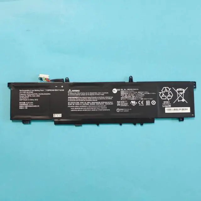 Main image of 64.31WH SQU-2002 battery for zero 2021 RTX3060